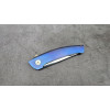 СИНІЙ ПТАХ авторський складаний ніж ручної роботи Androshchuk Knives, сталь S125V, 65 HRC, купити замовити в Україні